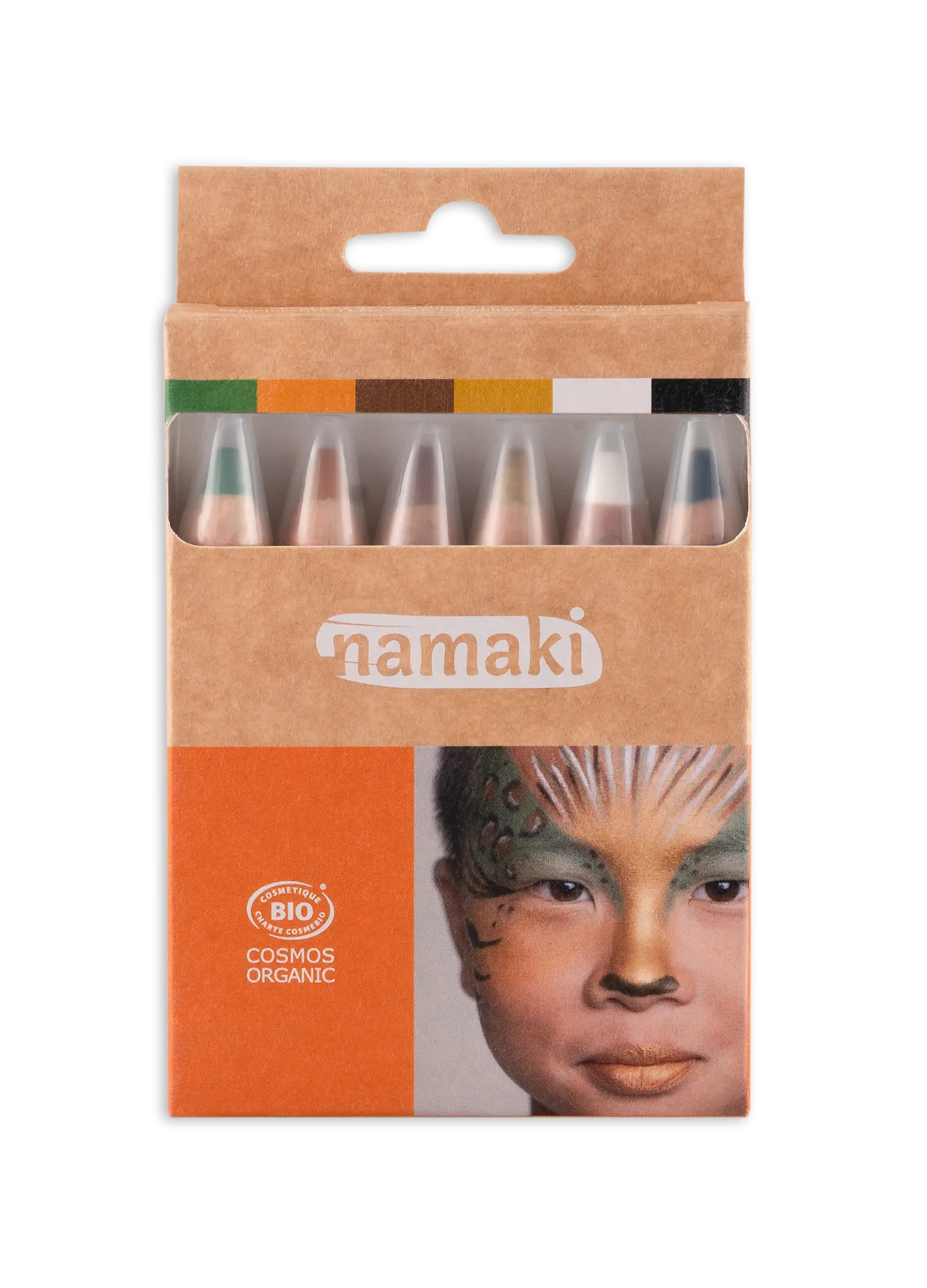 Namaki Face Painting Pencils Jumbo - 6 colours - Wildlife | | Namaki | Little Acorn to Mighty Oaks