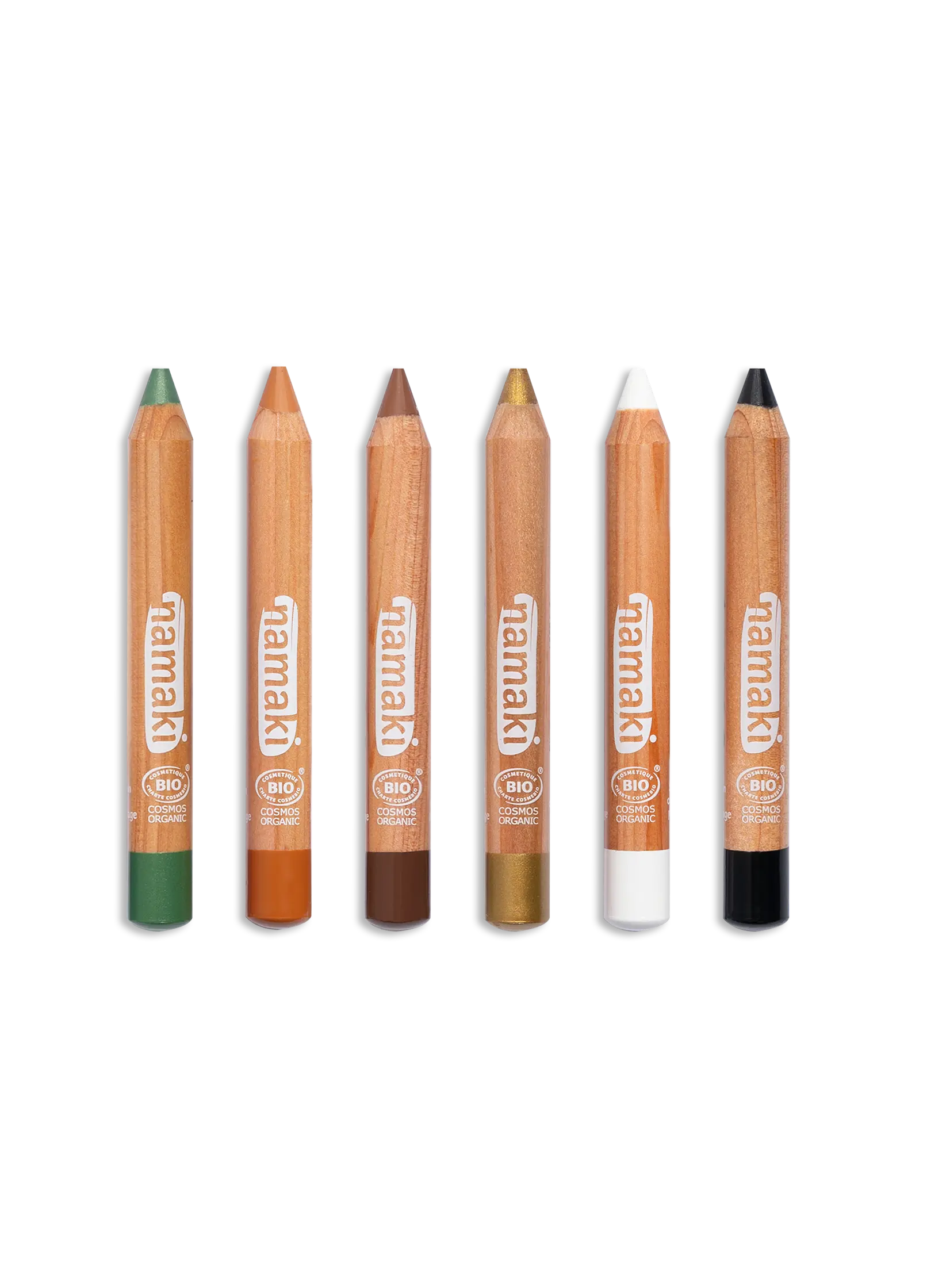 Namaki Face Painting Pencils Jumbo - 6 colours - Wildlife | | Namaki | Little Acorn to Mighty Oaks