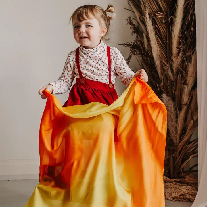 Play Silkies Summer Playsilk - 35 x 35 inch | | Play Silkies | Little Acorn to Mighty Oaks