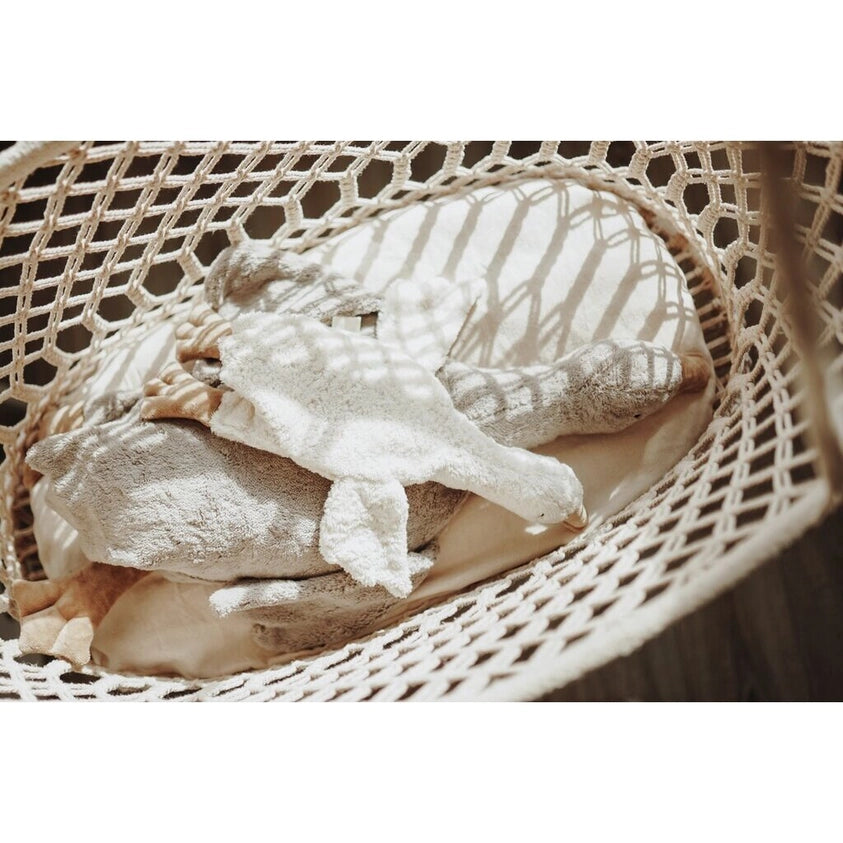 Senger Naturwelt - Organic Cuddly Animal - White Goose | Small | | Senger Naturwelt | Little Acorn to Mighty Oaks