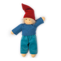Nanchen Organic Waldorf Doll - Frederik - 24cm | | Nanchen | Little Acorn to Mighty Oaks