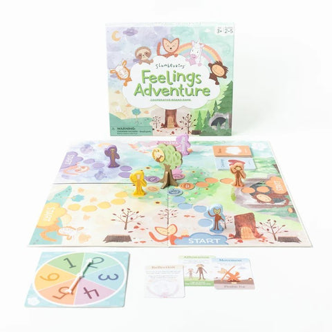 Slumberkins Cooperative Board Game - Feelings Adventure