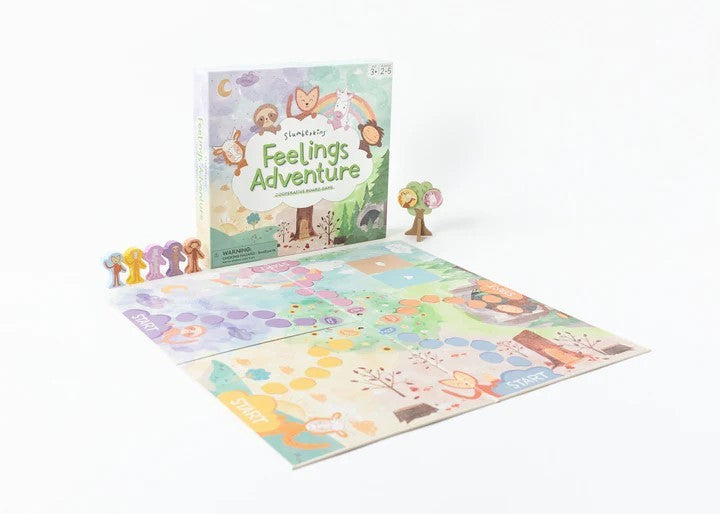 Slumberkins Cooperative Board Game - Feelings Adventure | | Slumberkins | Little Acorn to Mighty Oaks