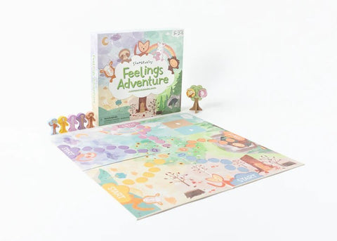 Slumberkins Cooperative Board Game - Feelings Adventure