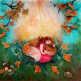Het Wol Feetje - Autumn Snooze Toverlux Silhouette | Toy | Toverlux | Little Acorn to Mighty Oaks