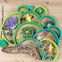 Grimm's 12 piece Rainbow - Meadow Green | | Grimm's Spiel and Holz | Little Acorn to Mighty Oaks