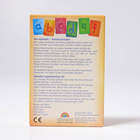Grimm's Alphabet Cards - Lower Case | | Grimm's Spiel and Holz | Little Acorn to Mighty Oaks