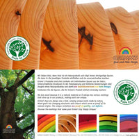 Grimm's 12 piece Natural Rainbow | | Grimm's Spiel and Holz | Little Acorn to Mighty Oaks