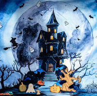 Wonderie - The Spooky Manor Organic Cotton Play Cloth - 1m x 1m