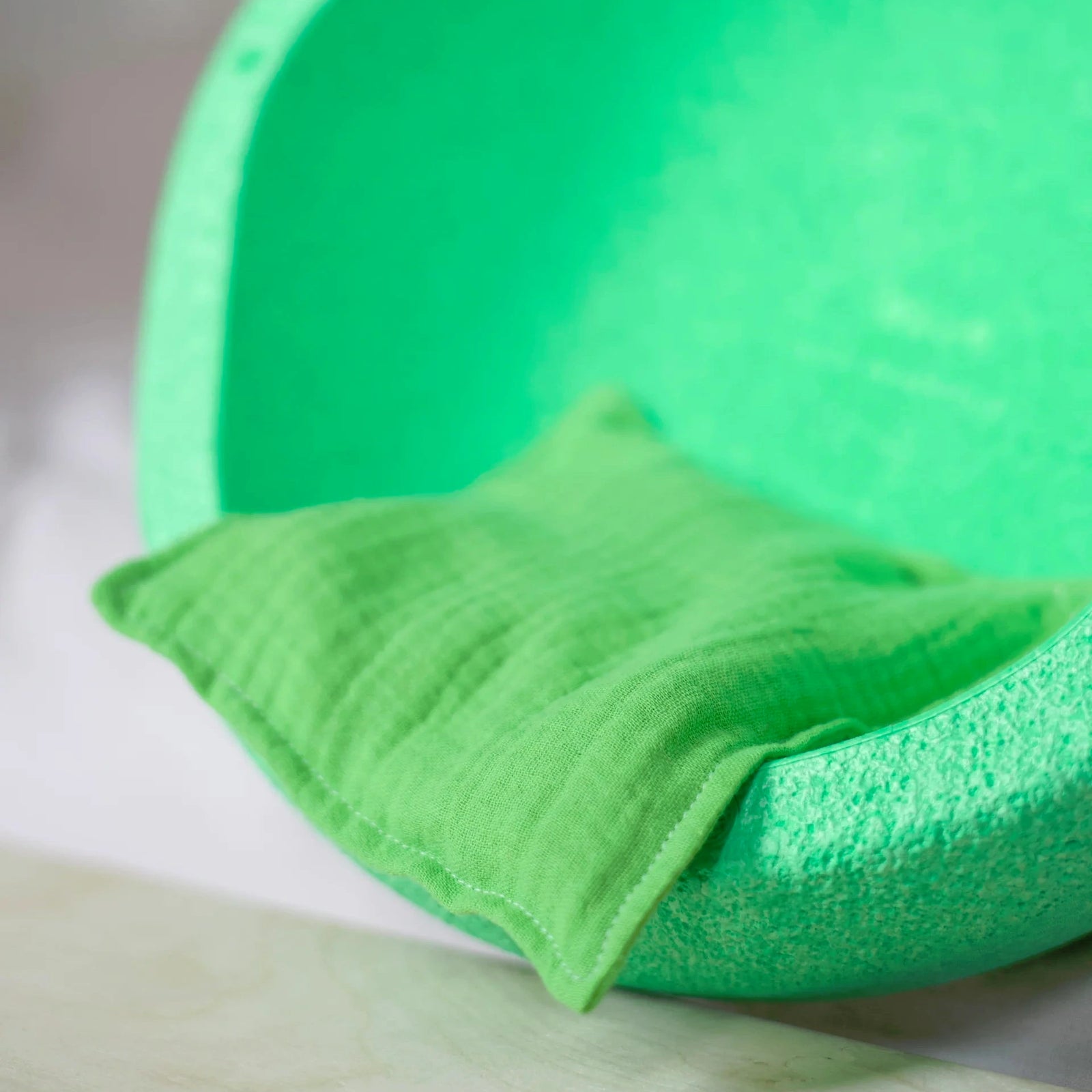 Pit and Play Sensory Beanbags  – Bright Green