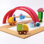 Grimm's Building Set Wooden Train | | Grimm's Spiel and Holz | Little Acorn to Mighty Oaks