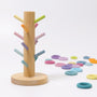 Grimm's Sorting Helper Building Rings Pastel | | Grimm's Spiel and Holz | Little Acorn to Mighty Oaks