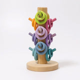 Grimm's Pastel Sorting Helper for Building Rings | | Grimm's Spiel and Holz | Little Acorn to Mighty Oaks