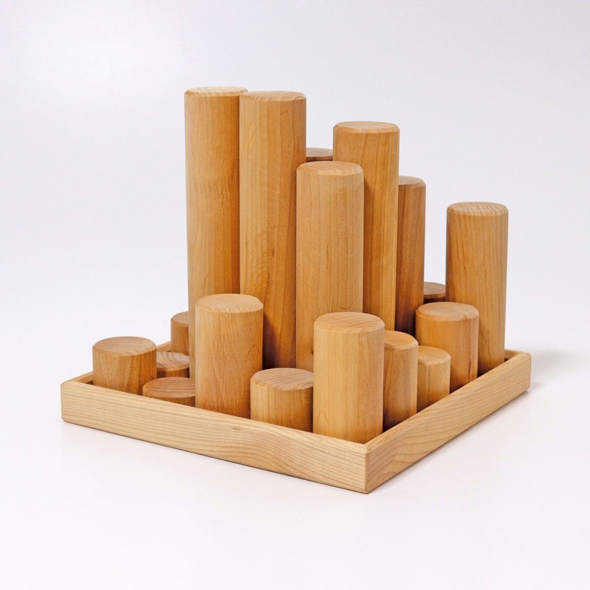 Grimm's Large Building Rollers Natural | | Grimm's Spiel and Holz | Little Acorn to Mighty Oaks