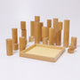 Grimm's Large Building Rollers Natural | | Grimm's Spiel and Holz | Little Acorn to Mighty Oaks