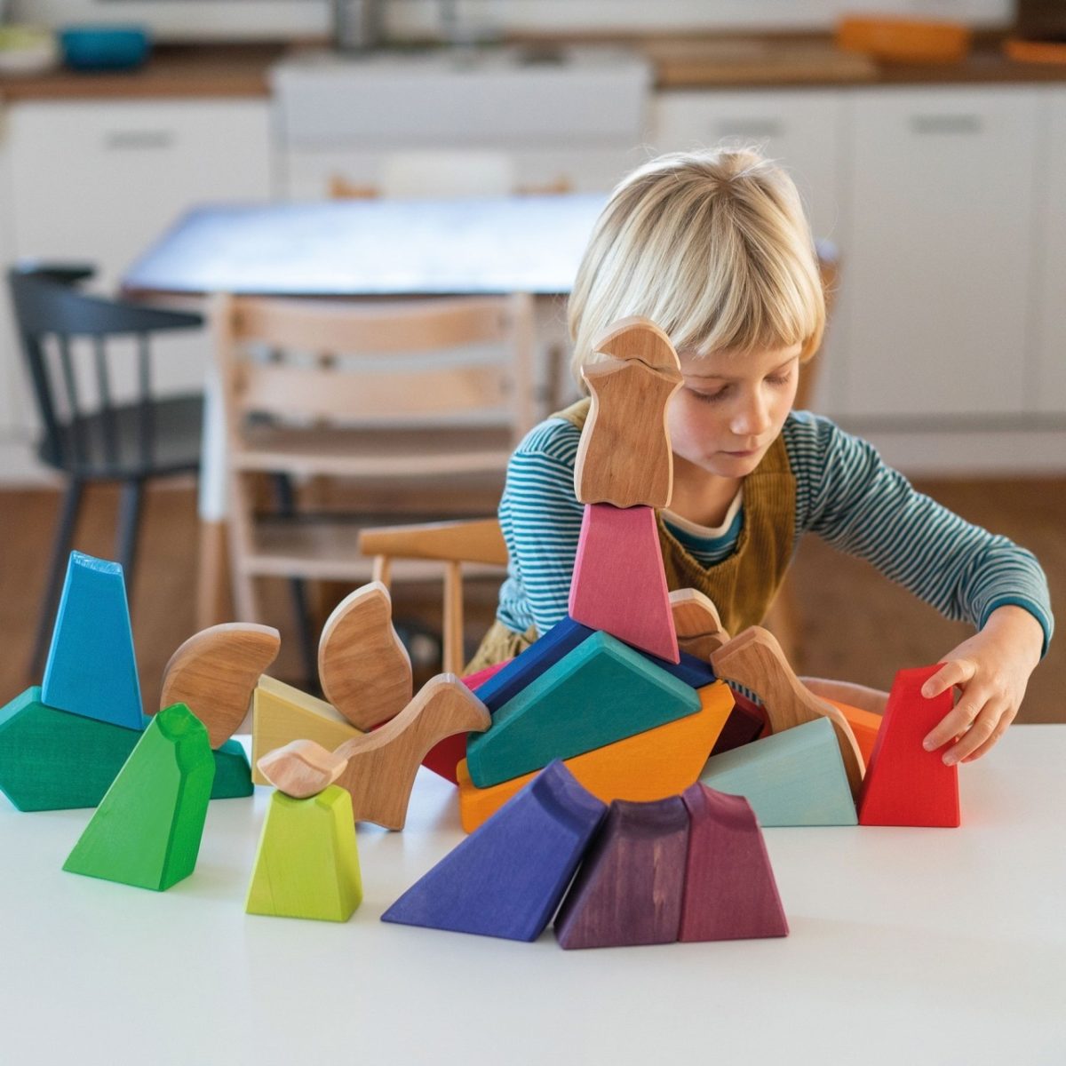 Grimm's Building Set Rainbow Lion | | Grimm's Spiel and Holz | Little Acorn to Mighty Oaks