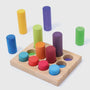 Grimm's Stacking Game Small Rainbow Rollers | | Grimm's Spiel and Holz | Little Acorn to Mighty Oaks