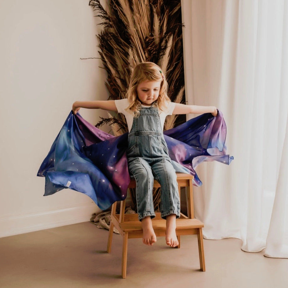 Play Silkies - Jumbo Galaxy 70 x 35 inches | | Play Silkies | Little Acorn to Mighty Oaks