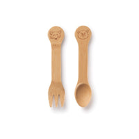 Bambu Organic Kid's Fork and Spoon Set | | Bambu | Little Acorn to Mighty Oaks