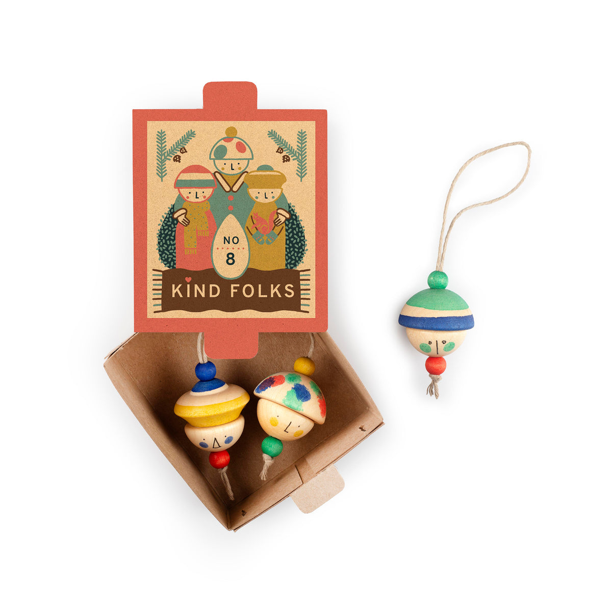 Grapat Tree Ornaments – Nº8 Kind Folks | | Grapat | Little Acorn to Mighty Oaks