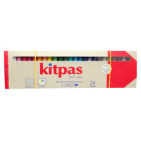 Kitpas Window Crayons - Medium 24 Colours | | Kitpas | Little Acorn to Mighty Oaks