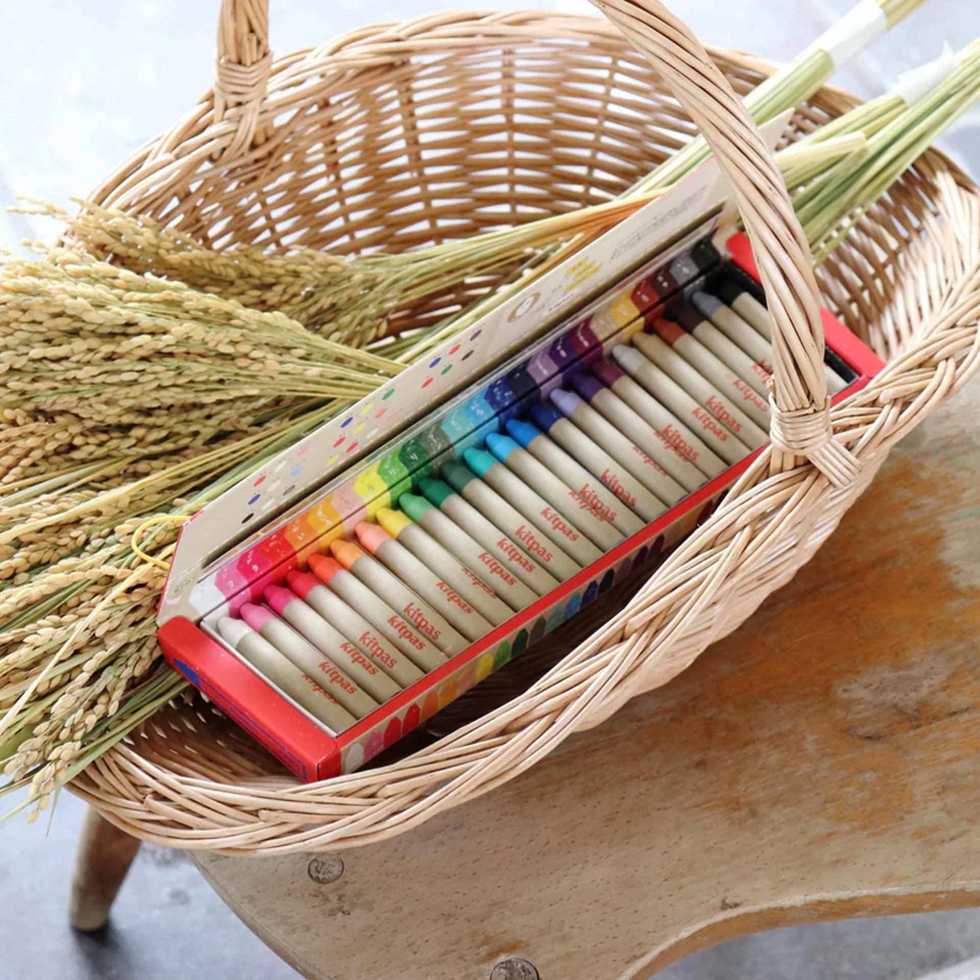 Kitpas Window Crayons - Medium 24 Colours | | Kitpas | Little Acorn to Mighty Oaks