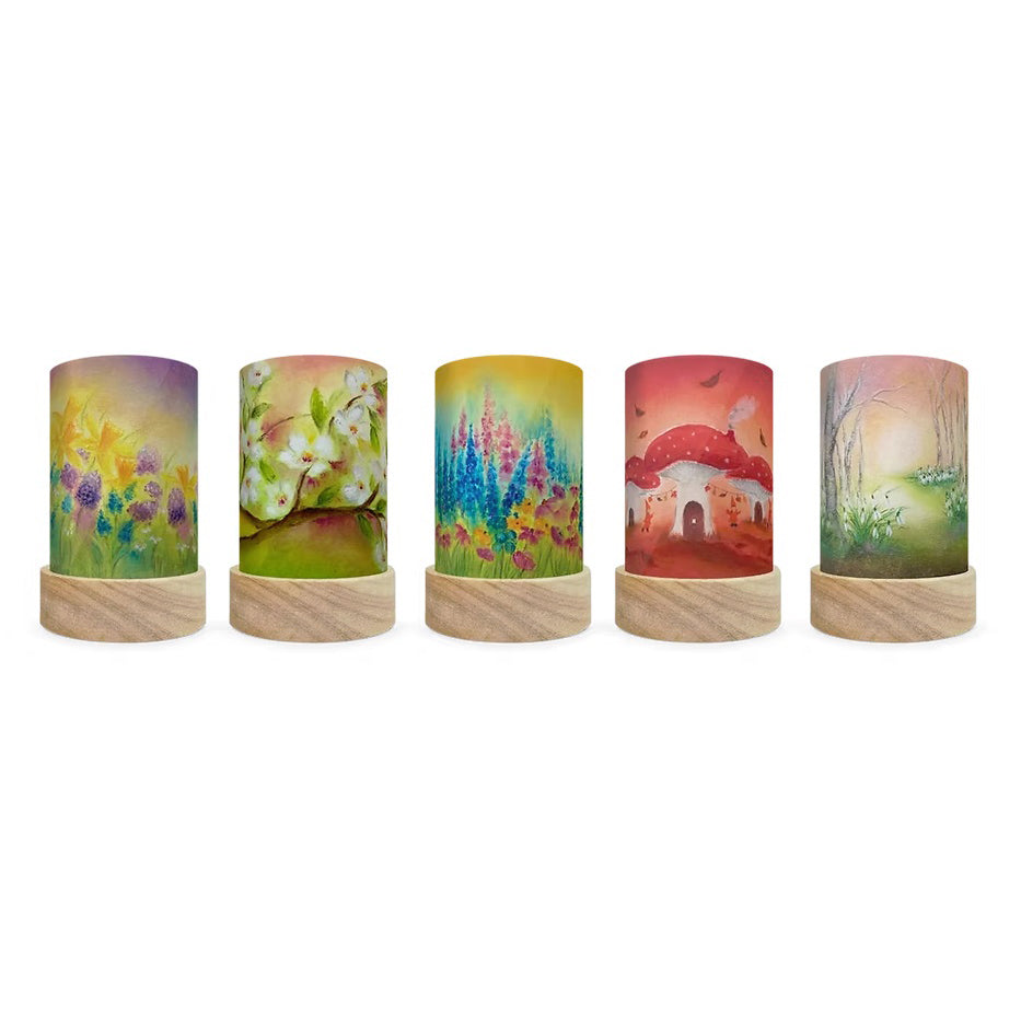 Toverlux Lantern Shades - Baukje Exler Seasons - Pack of 5 | Toy | Toverlux | Little Acorn to Mighty Oaks