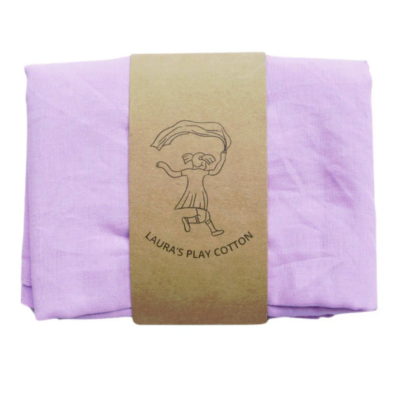Laura's Play Cotton -Lila - 35 x 35 inches - Organic Cotton | | Laura's Play Cotton | Little Acorn to Mighty Oaks