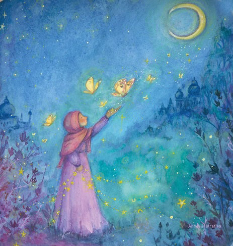 Anne Illustrates - Luna Butterflies Toverlux Silhouette | Toy | Toverlux | Little Acorn to Mighty Oaks