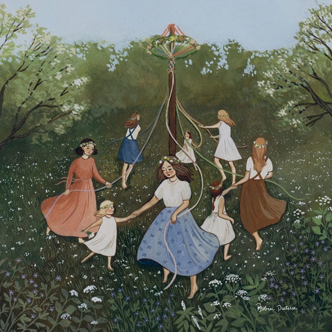 Robin Pieterse - Maypole Dance Silhouette