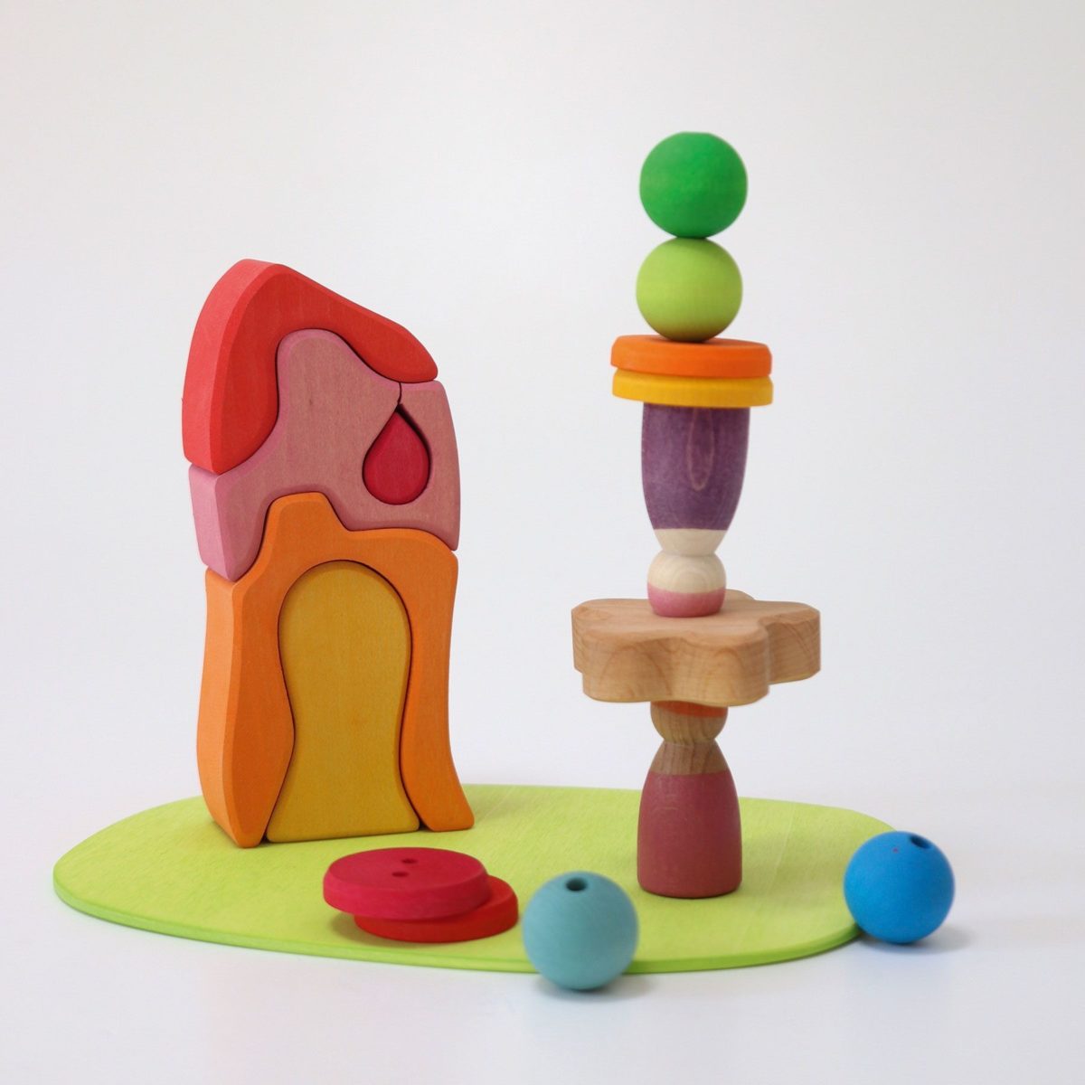 Grimm's Small World Play - Down By The Meadow | | Grimm's Spiel and Holz | Little Acorn to Mighty Oaks