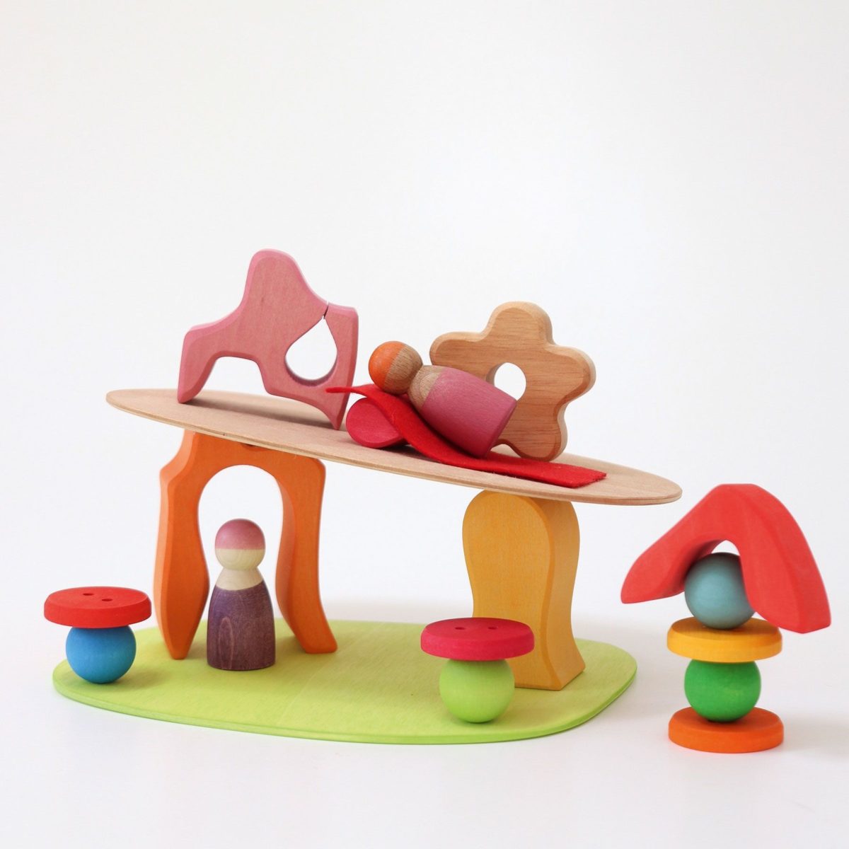 Grimm's Small World Play - Down By The Meadow | | Grimm's Spiel and Holz | Little Acorn to Mighty Oaks