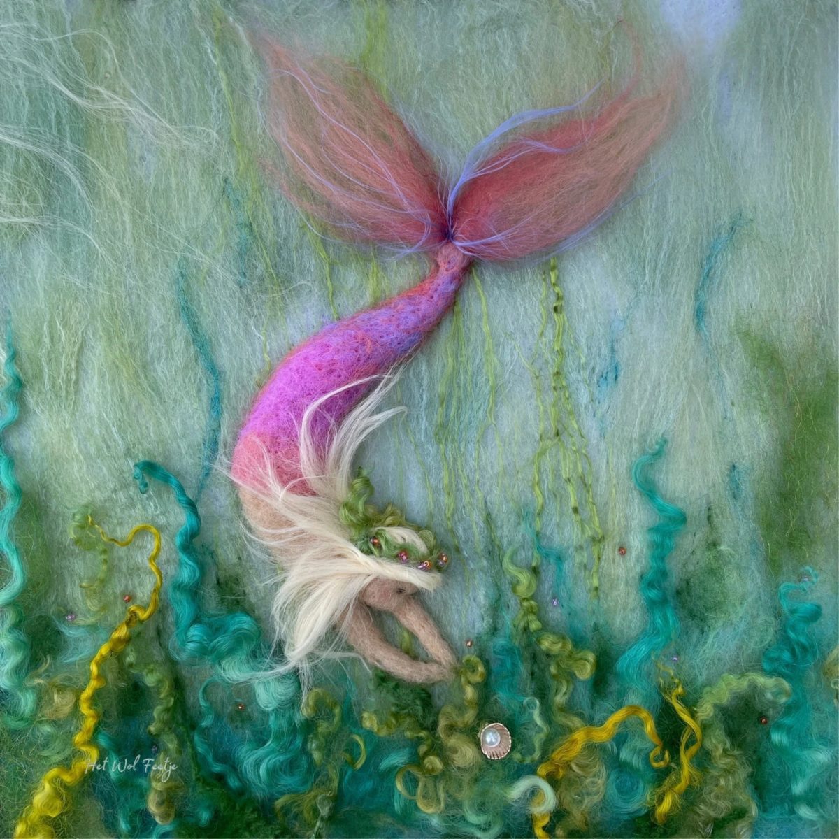 Het Wol Feetje - Mermaid Toverlux Silhouette | Toy | Toverlux | Little Acorn to Mighty Oaks