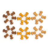 Grapat Mandala Brown Mushrooms | | Grapat | Little Acorn to Mighty Oaks