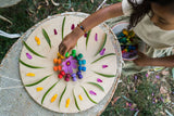 Grapat Mandala Rainbow Mushrooms | | Grapat | Little Acorn to Mighty Oaks