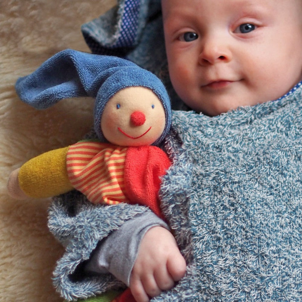 Nanchen Organic Waldorf Doll - Jester - 36cm | | Nanchen | Little Acorn to Mighty Oaks