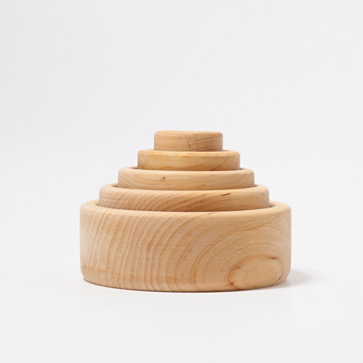 Grimm's Nesting Bowls - Natural | | Grimm's Spiel and Holz | Little Acorn to Mighty Oaks