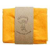 Laura's Play Cotton - Orange - 35 x 35 inches - Organic Cotton | | Laura's Play Cotton | Little Acorn to Mighty Oaks