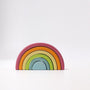 Grimm's Stacking Rainbow Pastel - 6 Piece | | Grimm's Spiel and Holz | Little Acorn to Mighty Oaks