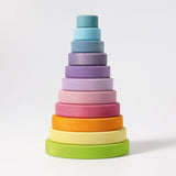 Grimm's Pastel Conical Tower | | Grimm's Spiel and Holz | Little Acorn to Mighty Oaks
