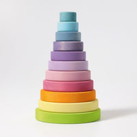 Grimm's Pastel Conical Tower | | Grimm's Spiel and Holz | Little Acorn to Mighty Oaks