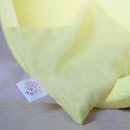 Pit and Play Sensory Beanbags  – Pastel Yellow