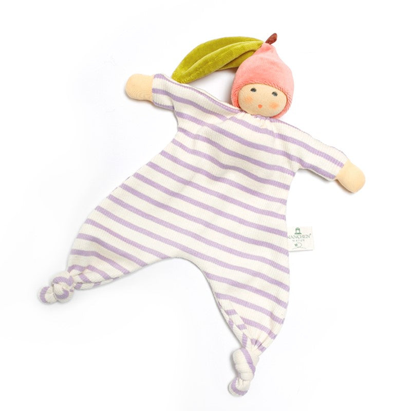 Nanchen Organic Waldorf Blanket Doll - Peach | | Nanchen | Little Acorn to Mighty Oaks