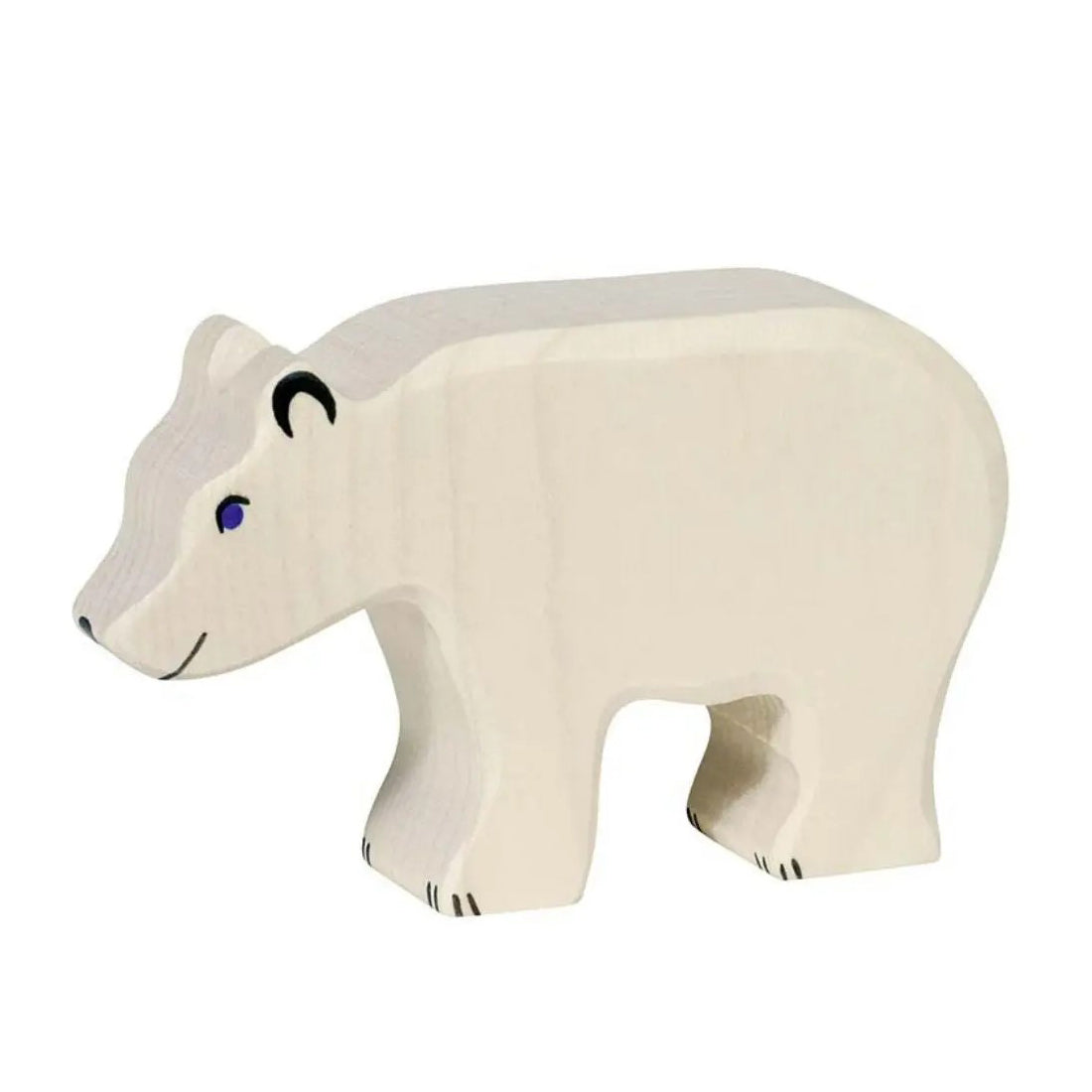 Holztiger Polar Bear Eating | | Holztiger | Little Acorn to Mighty Oaks