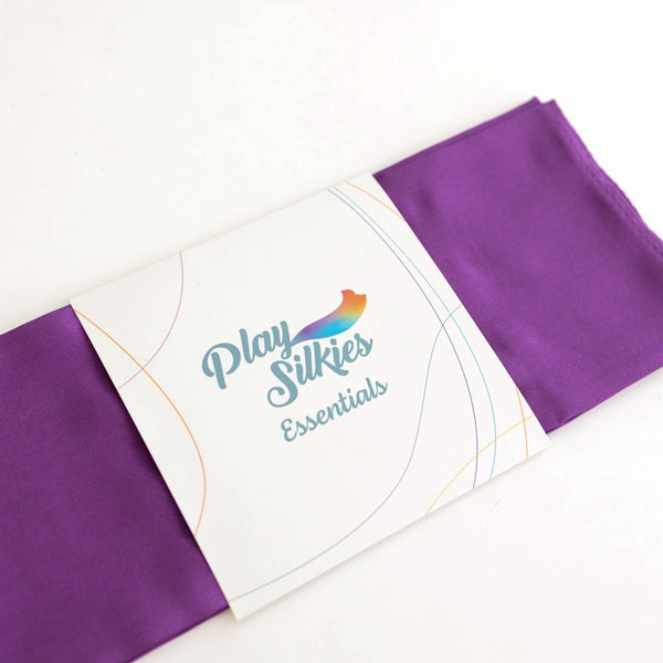 Play Silkies Essentials - Purple 35 x 35 inch | | Play Silkies | Little Acorn to Mighty Oaks