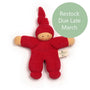 Nanchen Organic Waldorf Doll - Pimpel - Red - 17cm | | Nanchen | Little Acorn to Mighty Oaks