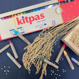 Kitpas Window Crayons - Medium 24 Colours | | Kitpas | Little Acorn to Mighty Oaks