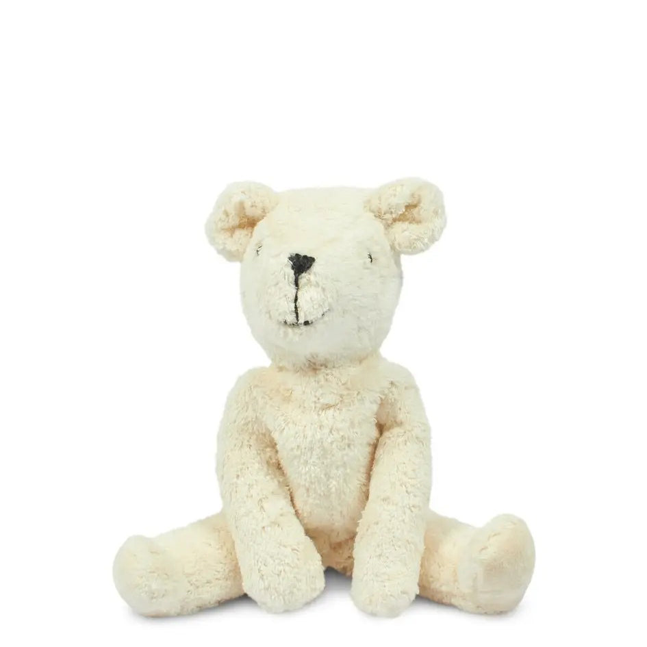 Senger Naturwelt - Organic Floppy Animal - White Bear | Small | | Senger Naturwelt | Little Acorn to Mighty Oaks