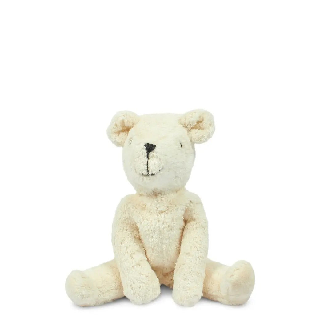 Senger Naturwelt - Organic Floppy Animal - White Bear | Small | | Senger Naturwelt | Little Acorn to Mighty Oaks