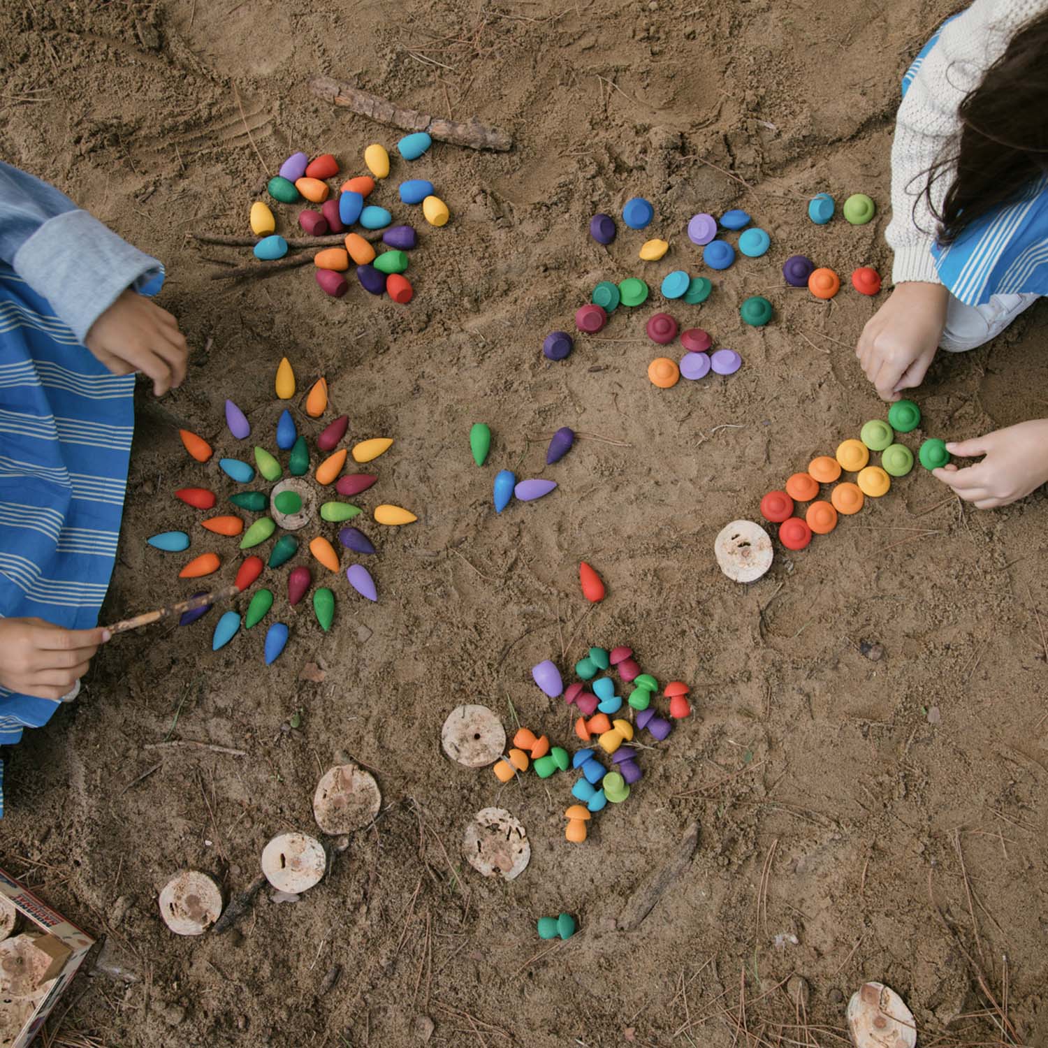 Grapat Mandala Rainbow Snowflakes | | Grapat | Little Acorn to Mighty Oaks